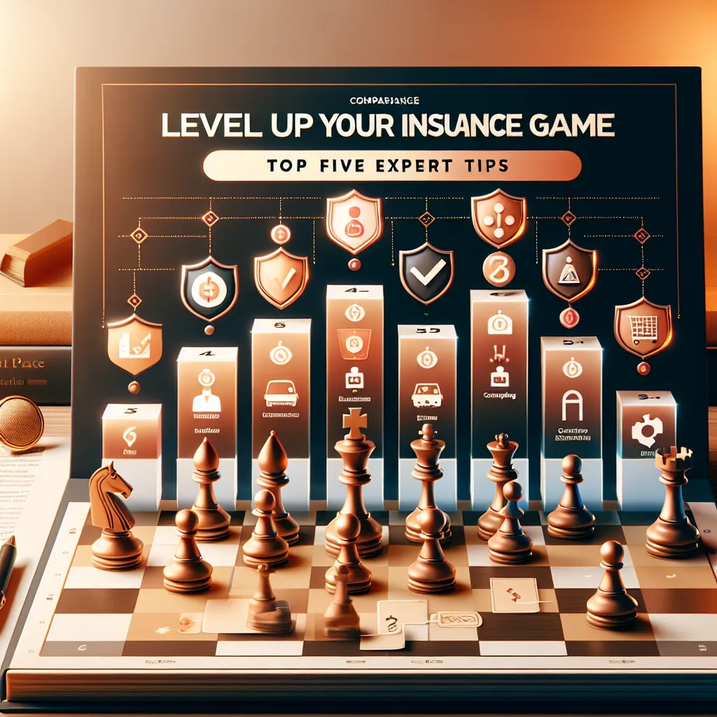 Level Up Your Insurance Game: Top Five Expert Tips