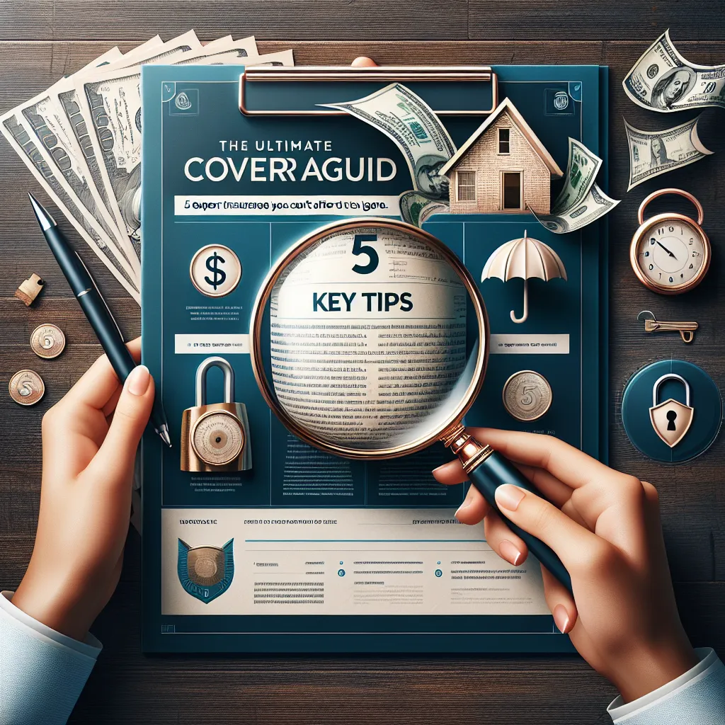 The Ultimate Coverage Guide: 5 Expert Insurance Tips You Can't Afford to Ignore